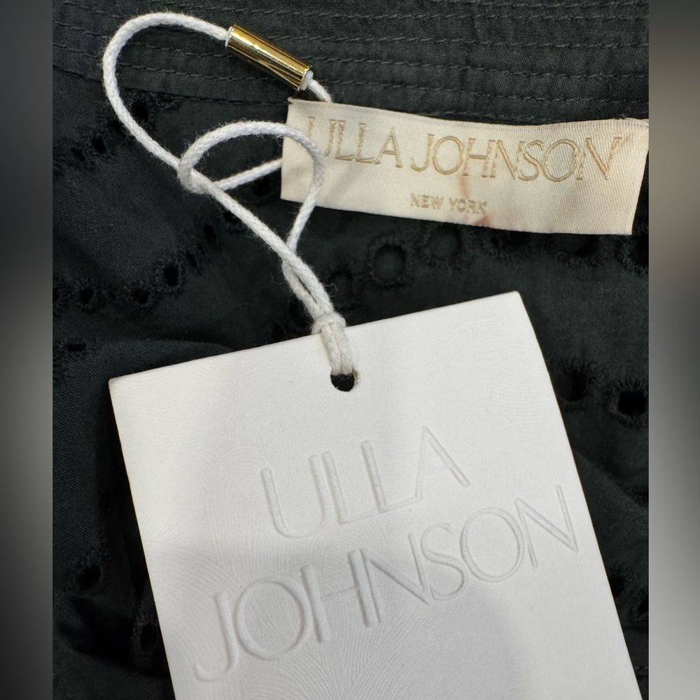 ULLA JOHNSON Olga broderie anglaise cotton midi dress - Picture 12 of 12